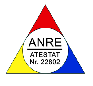 Logo ANRE si Nr Atestat 22802